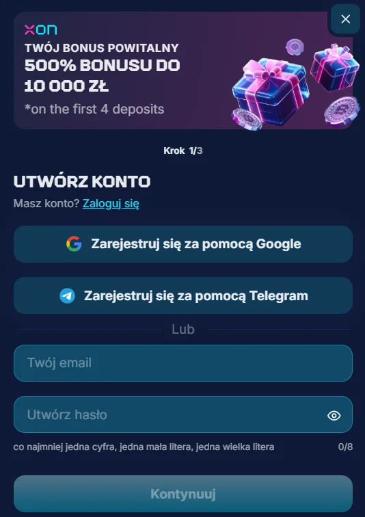 Xon.bet casino opinie